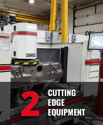 Cutting edge equipment